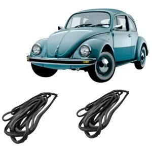Jogo Borracha Porta Fusca 78 84 96 Aba Larga Mod Orig 37381